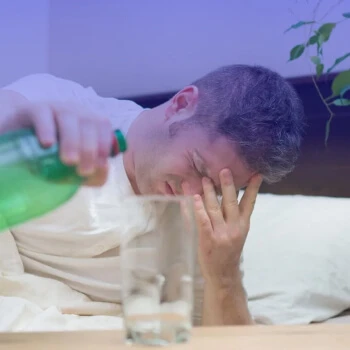 похмелье у мужчины